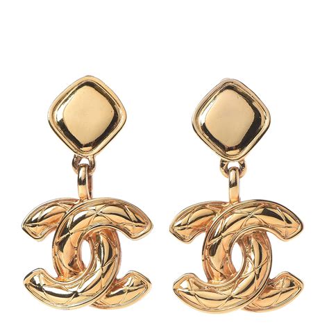 what happened to chanel cc earrings|Chanel jewelry earrings.